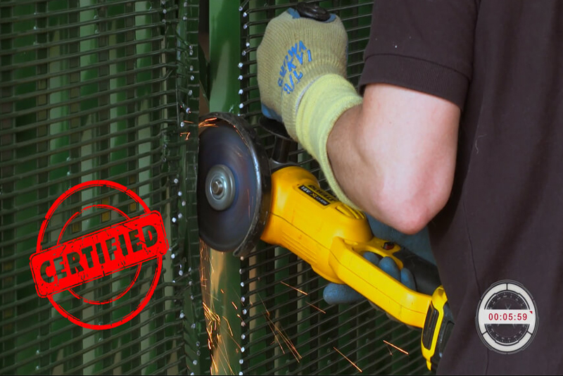 delay rated fence